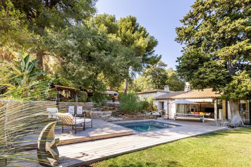 Villa Saint-Come, Du Grand Luxe A 1 Min De La Mer Hyères Extérieur photo